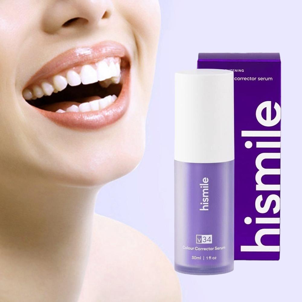 Hismile v34 Colour Corrector Serum Purple Teeth Whitening